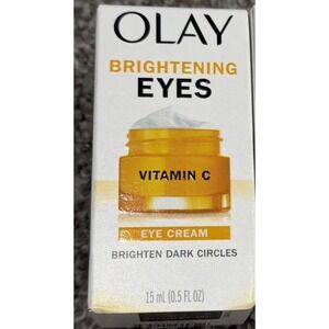 Olay Brightening Eyes Vitamin C Eye Cream 15ml 0.5oz Brighten Dark Circles NEW